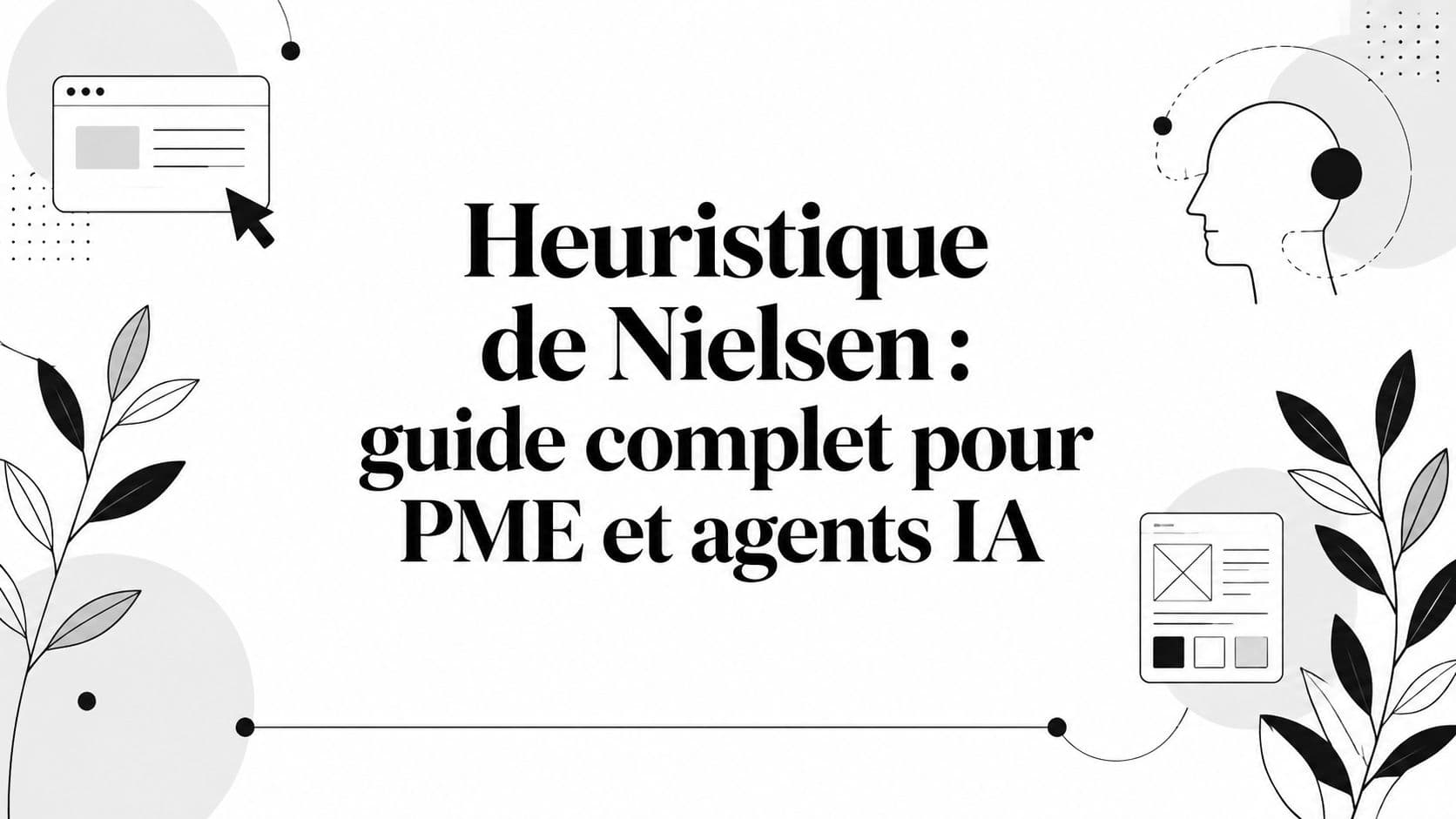 Heuristique de Nielsen : guide complet pour PME et agents IA