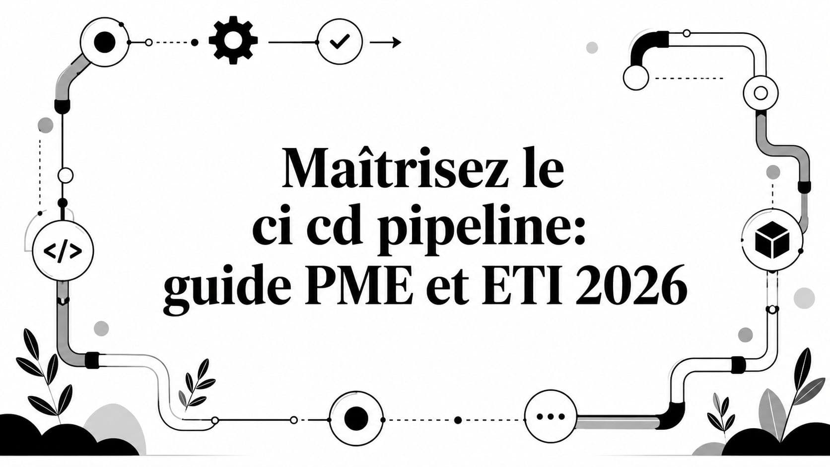 Maîtrisez le ci cd pipeline: guide PME et ETI 2026